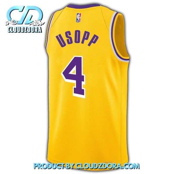 LA Lakers X One Piece GOD Usopp Basketball Jersey