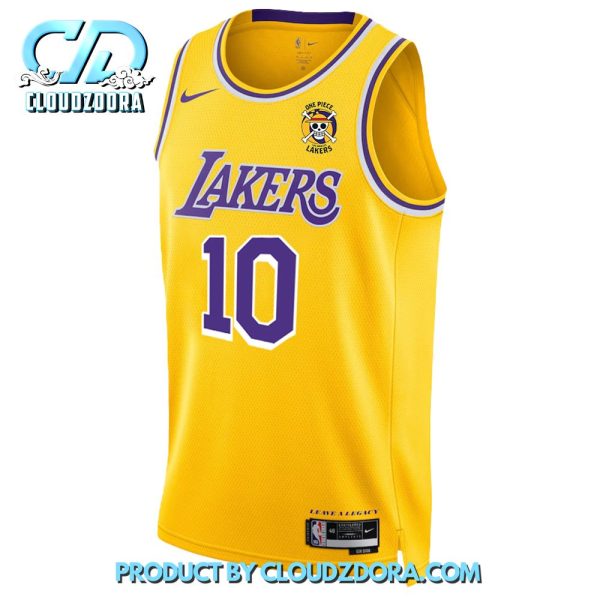 LA Lakers X One Piece Jinbei Basketball Jersey