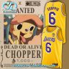 LA Lakers X One Piece Sanji Basketball Jersey