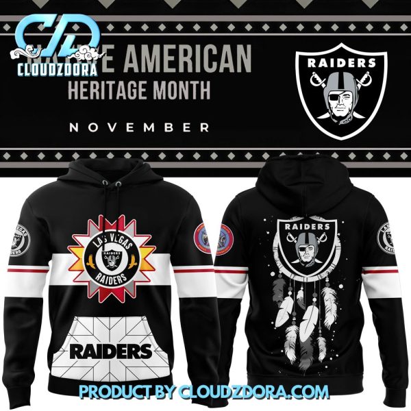 Las Vegas Raiders 2024 Native American Heritage Month Hoodie