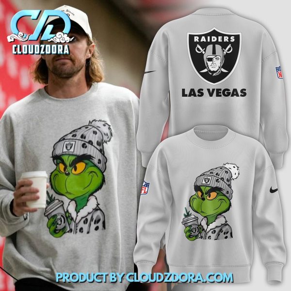 Las Vegas Raiders 2024 The Grinch Premium Sweatshirt