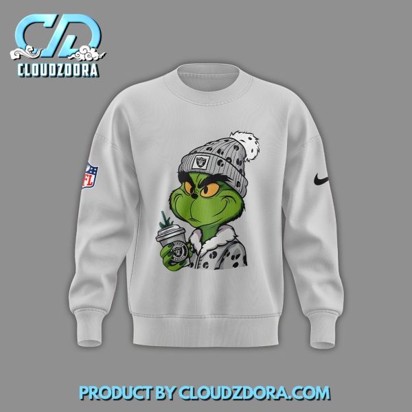 Las Vegas Raiders 2024 The Grinch Premium Sweatshirt