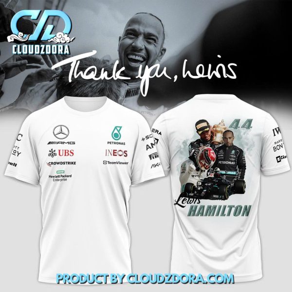 Lewis Hamilton Thank You Lewis Shirt