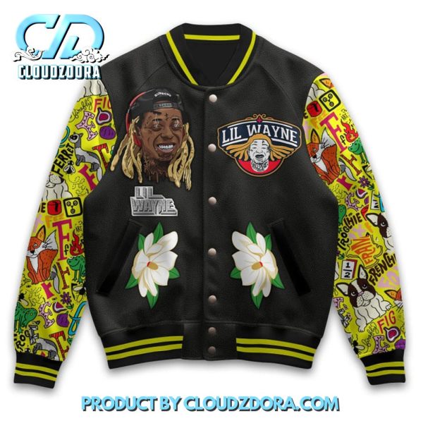 Lil Wayne New Orleans Fest 2024 Baseball Jacket