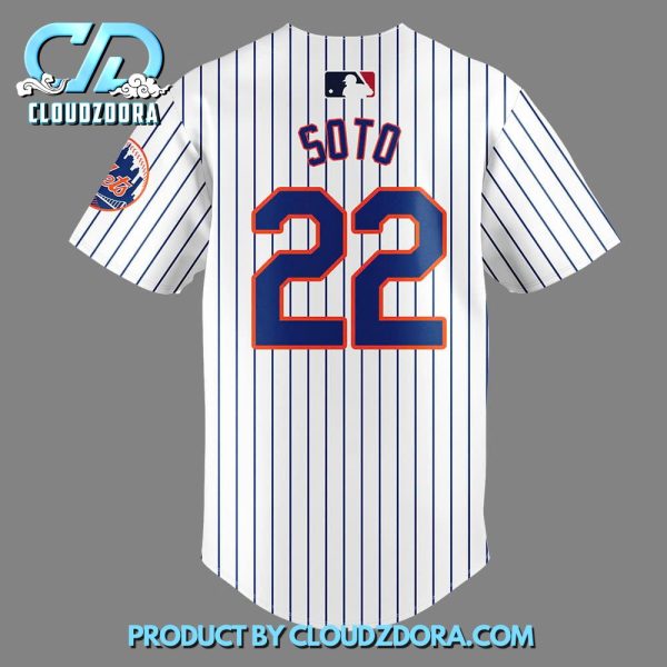 MLB New York Mets Juan Soto Special Baseball Jersey