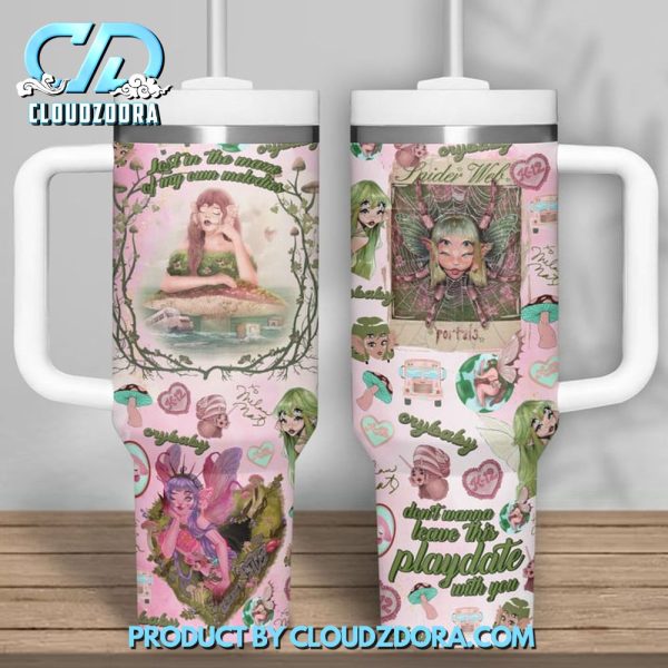 Melanie Martinez Spider Web 40oz Stanley Tumbler