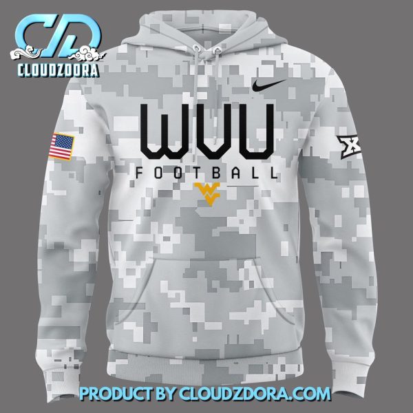 Military Appreciation West Virginia Football Hoodie