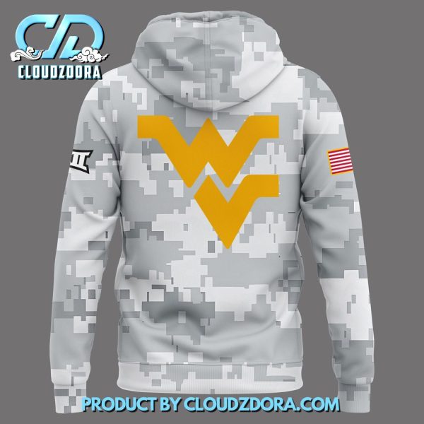 Military Appreciation West Virginia Football Hoodie