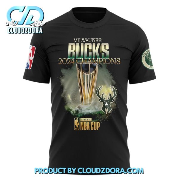 Milwaukee Bucks NBA In Season Tournament Champions Locker Room Shirt