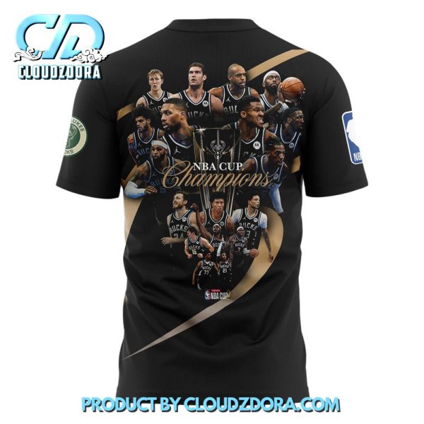 Milwaukee Bucks NBA In Season Tournament Champions Locker Room Shirt