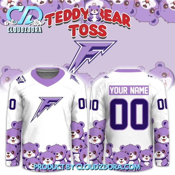 Minnesota Frost Teddy Bear Toss Special Hockey Jersey