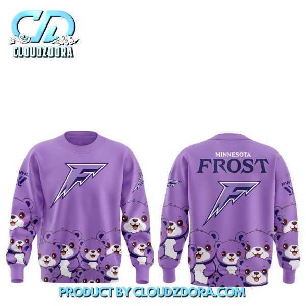 Minnesota Frost Teddy Bear Toss Special Sweatshirt