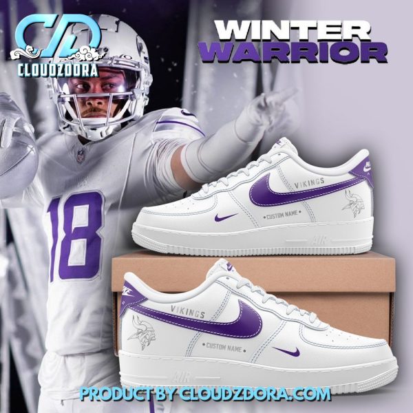 Minnesota Vikings NFL 2024 “Winter Warrior” Nike Air Force 1