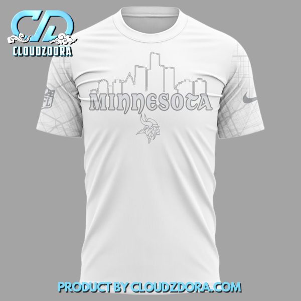 Minnesota Vikings NFL 2024 “Winter Warrior” White Shirt