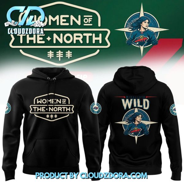 Minnesota Wild x 2025 Women of the North Night Premium Hoodie