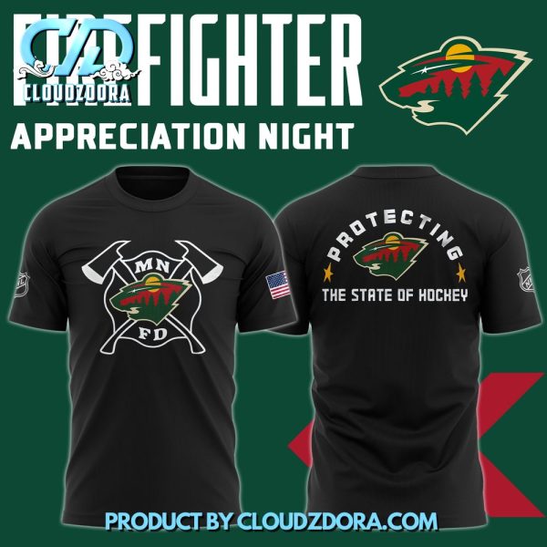 Minnesota Wild x Firefighter Appreciation Night Shirt