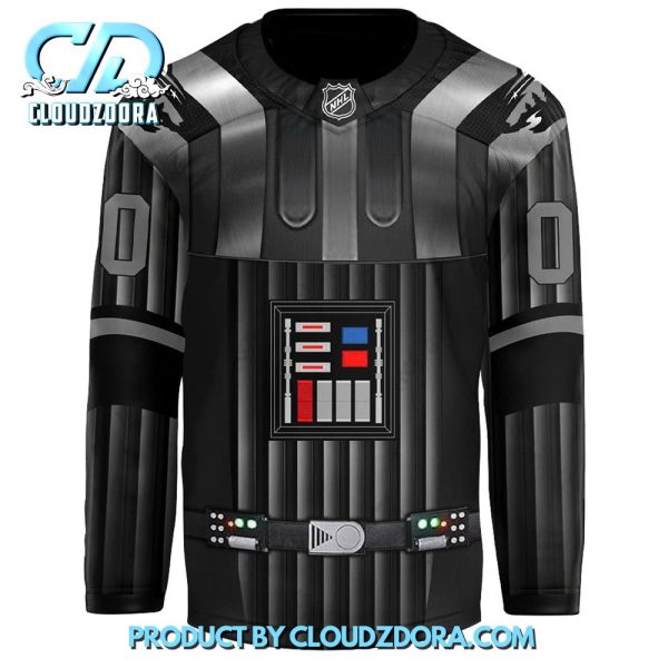 Minnesota Wild x Star Wars Night 2024 Black Hockey Jersey