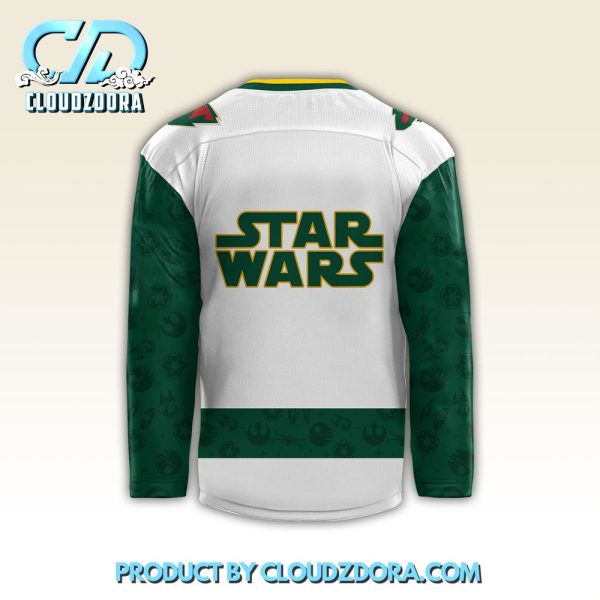 Minnesota Wild x Star Wars Night 2024 Hockey Jersey