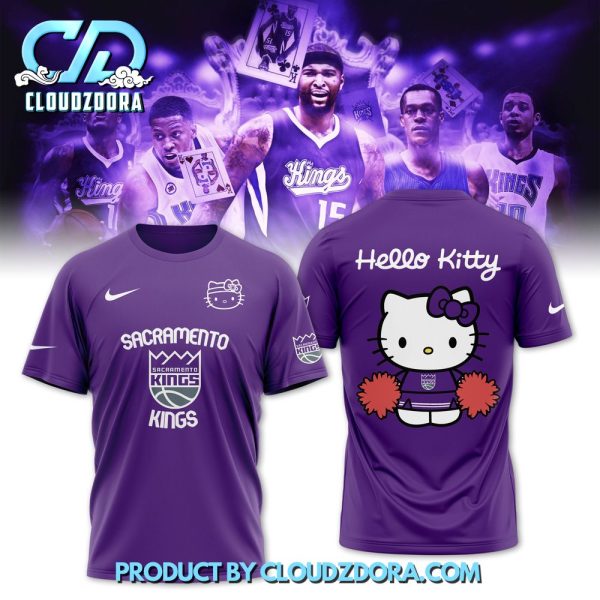 NBA Sacramento Kings x Hello Kitty Special Shirt