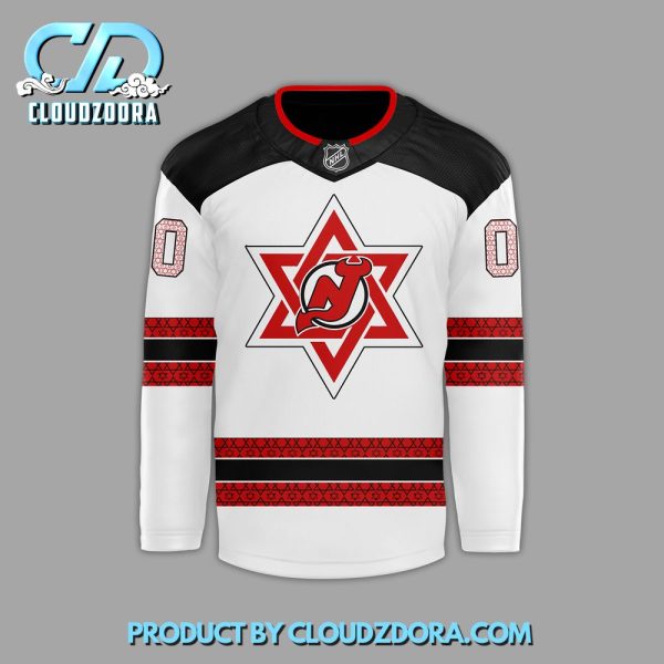 New Jersey Devils x Jewish Heritage Night 2024 Hockey Jersey