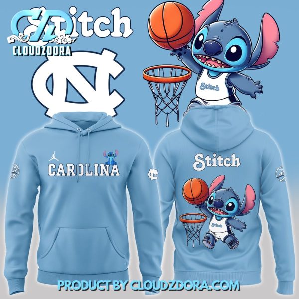 North Carolina Basketball x Stitch Special Hoodie