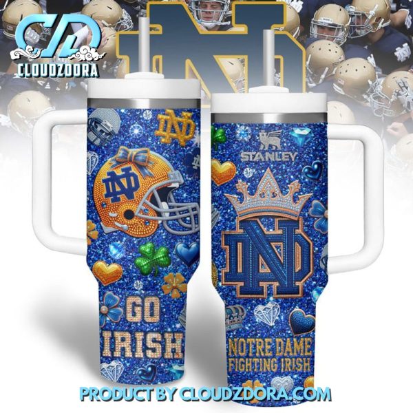 Notre Dame Fighting Irish Football 2025 Stanley Tumbler