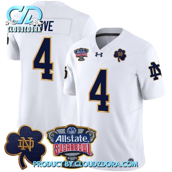 Notre Dame Football x Jeremiyah Love Sugar Bowl Football Jersey