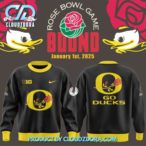 Oregon Ducks Rose Bowl Game 2025 Sweatshirt