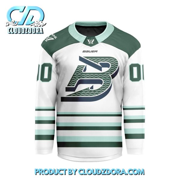 PWHL Boston Fleet Personalized 2024-2025 Away Hockey Jersey