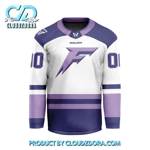 PWHL Minnesota Frost Personalized 2024-2025 Away Hockey Jersey