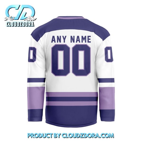 PWHL Minnesota Frost Personalized 2024-2025 Away Hockey Jersey