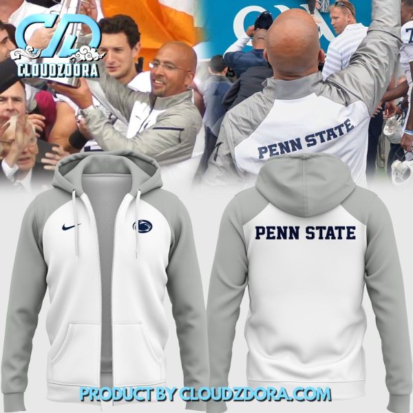 Penn State Football New Coach James Franklin Zip Hoodie