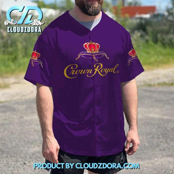 Personalized Crown Royal Baseball Jersey