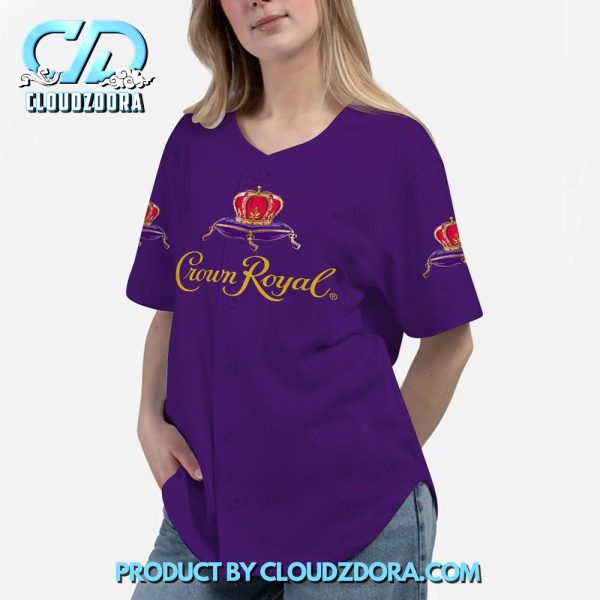 Personalized Crown Royal Baseball Jersey