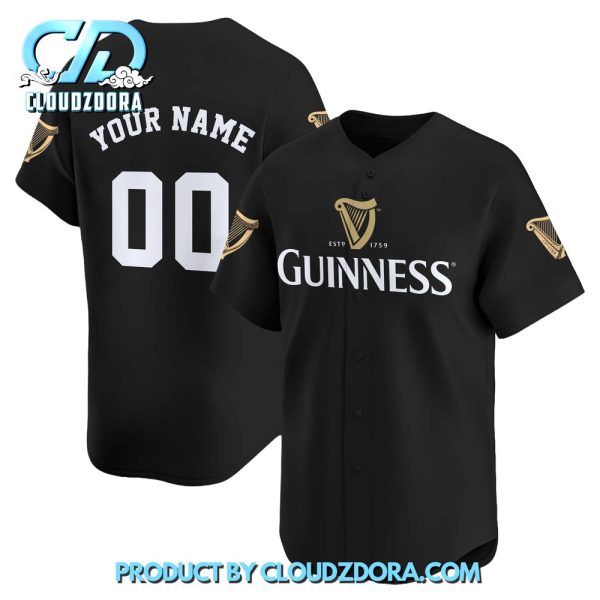 Personalized Guinness Baseball Jersey