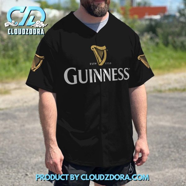 Personalized Guinness Baseball Jersey