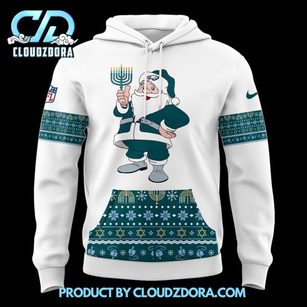 Philadelphia Eagles x Hanukkah Christmas Hoodie