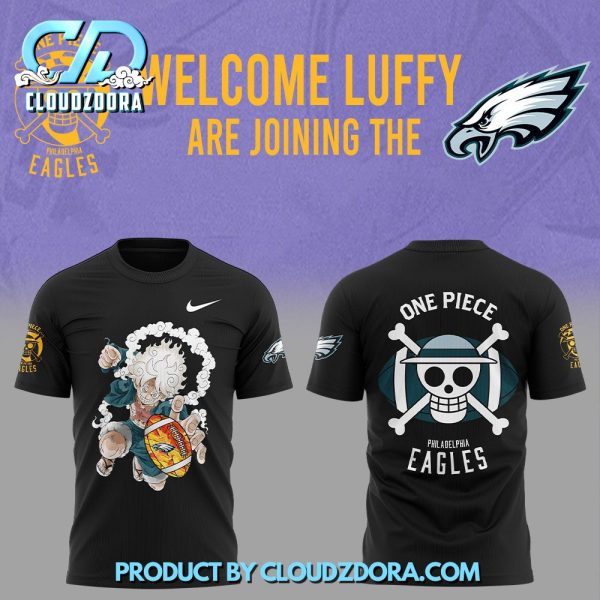 Philadelphia Eagles x One Piece Luffy Shirt