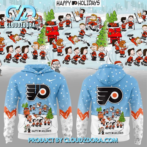 Philadelphia Flyers Happy Holidays Hoodie Set