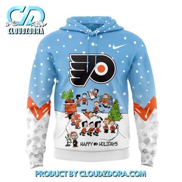 Philadelphia Flyers Happy Holidays Hoodie Set