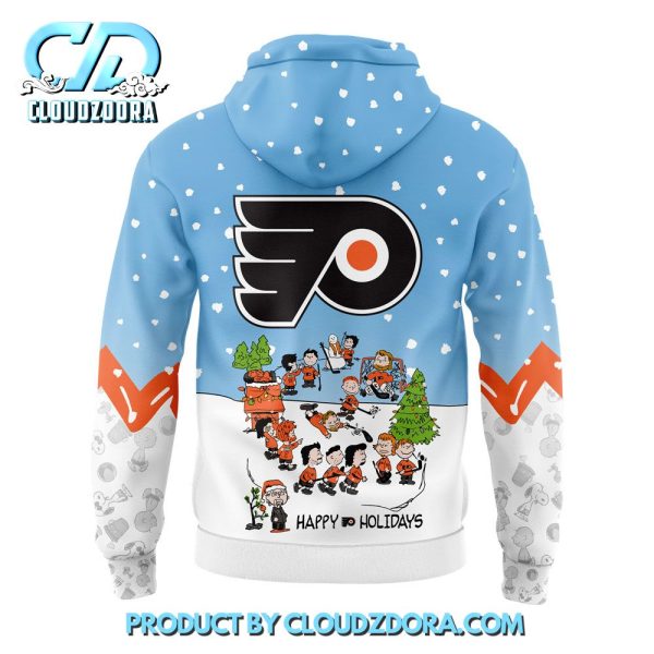 Philadelphia Flyers Happy Holidays Hoodie Set