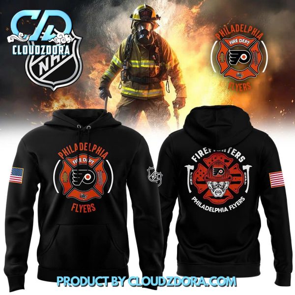 Philadelphia Flyers x 2024 Firefighter Appreciation Night Hoodie