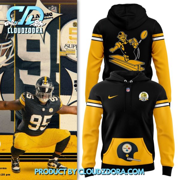 Pittsburgh Steelers Throwback 50th Anniversary Super Bowl Hoodie