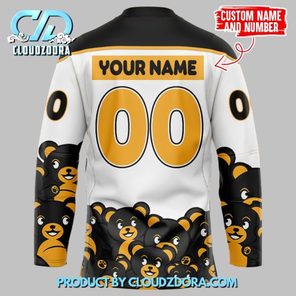 Providence Bruins Teddy Bear Hockey Jersey 2024