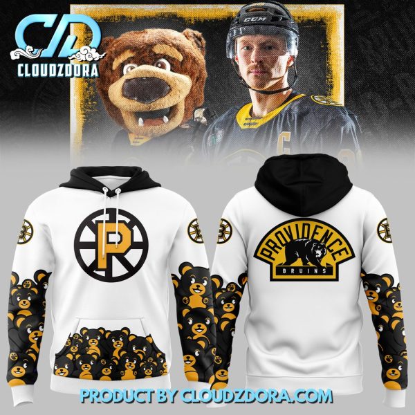 Providence Bruins Teddy Bear Hoodie 2024