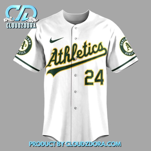 Rickey Henderson x Oakland Athletics Baseball Jersey