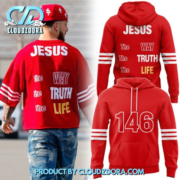 San Francisco 49ers WR Ricky Pearsall x John 14:6 Hoodie