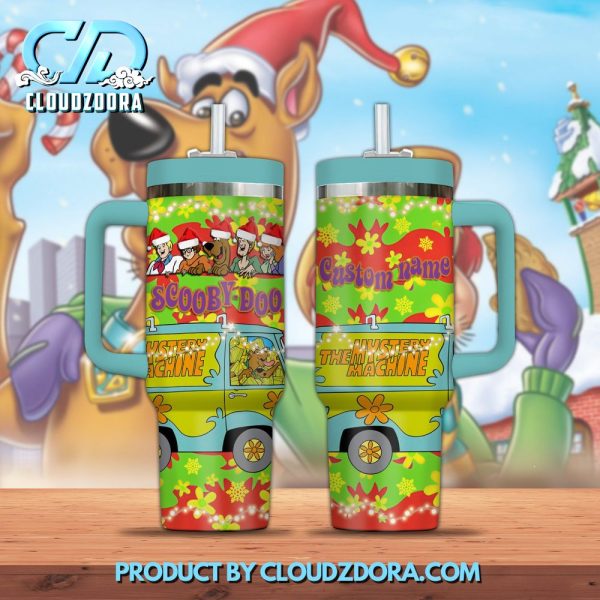 Scooby-Doo Christmas 2024 Customized Stanley Tumbler