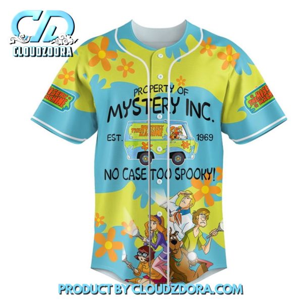 ScoobyDoo No Case Too Spooky Customized Baseball Jersey