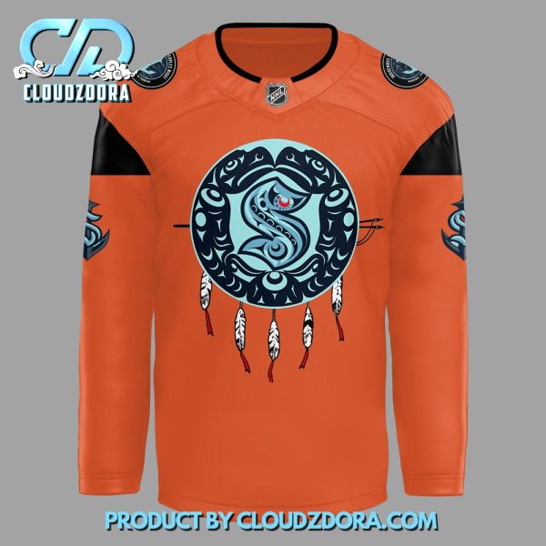 Seattle Kraken Indigenous Peoples Night Hockey Jersey